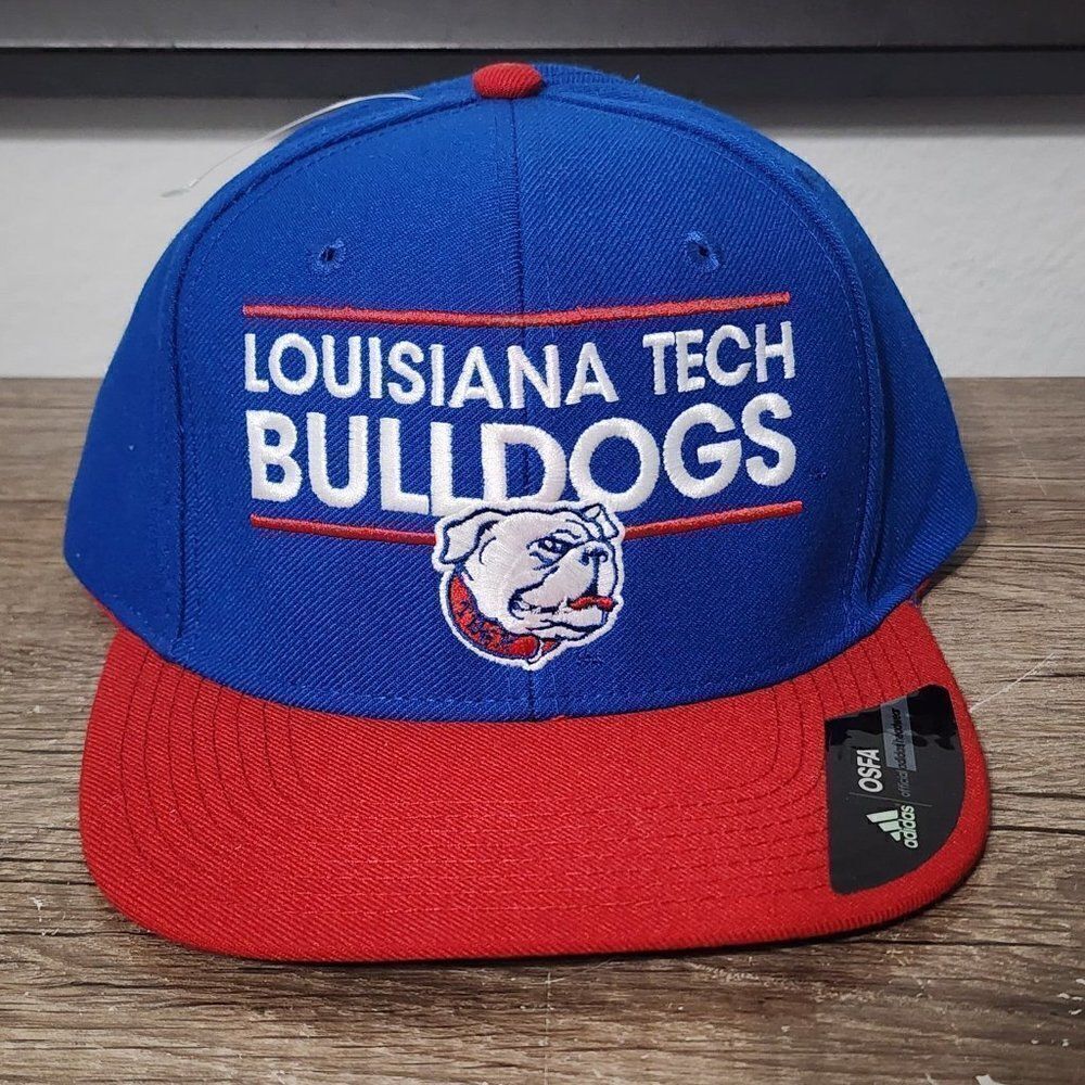 Adidas Louisiana Tech Bulldogs Snapback Hat Cap
